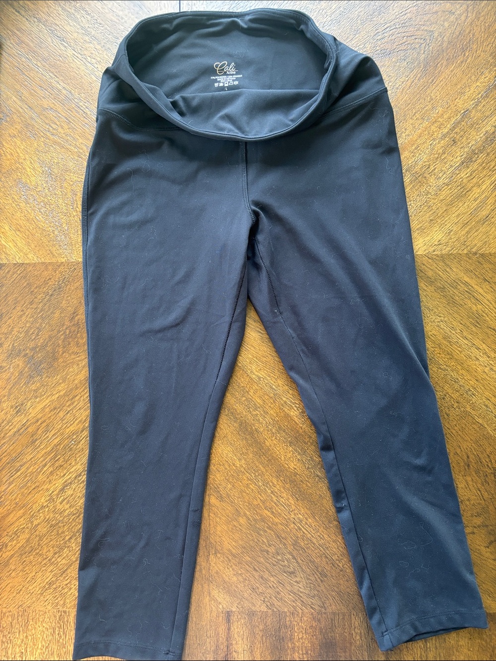 Cali Active women's cropped mid-calf capri leggings